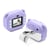 Appareil photo instantané et caméra - violet