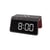 Nedis Réveil avec Fonction Chargeur Sans Fil Qi 15W et Snooze Modèle WCACQ30BK Noir