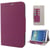 Housse Samsung Galaxy Tab 3 Sm T3100 8' Rigide Tissu Porte-Cartes Paysage Violet YONIS