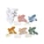 Lapin doudou – Pantins avec doudou assortis - Doudou et Compagnie - Orange