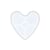 Moule en silicone 11,5 cm x 10 cm x 1,6 cm - Plateau coeur