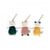 Stimuli set de doudous sensoriels - Kaloo - Orange