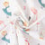 Tissu Coton imprimé Conte de fée sur fond Blanc