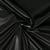 Tissu Simili Cuir Stretch envers polaire effet satiné uni noir