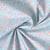 Tissu Batiste de Coton Nora tapis fleuri sur fond Bleu clair