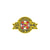 Ecusson thermocollant blason nautique u64 6,2cm x 4cm