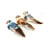 3 oiseaux couleur sur pince - 10x4,5x4 cm - Artemio
