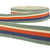 Disquette 25m ruban gros grain stripes Vert kaki clair