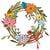 Matrices de découpe - Couronne de fleurs - Dies Thinlits - Tim Holtz - Sizzix