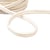 Bobine 20m double cordon chevrons 10mm écru clair