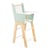 Chaise haute zen en bois poupee - janod - j05901 - accessoire repas poupon