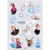 12 Stickers La Reine des Neiges - Comestible