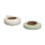 Kit Fabric Tape,Bord. dentelle,autocoll., vert menthe + blanc, 1,5m, 2designs, 1+1,5cm, kit 2 pces
