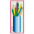 LUC - Kit point de croix sur aïda marque page : crayons