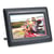 AGFAPHOTO Cadre Photo Numérique Realiview APF700 - Écran LED 7" 1024x600, Affichage Photos, Horloge, Calendrier Programmable - Noir