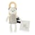 Peluche avec doudou ours Terre de Légendes Hermine 28 cm - Maïlou Tradition