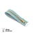 Fermeture éclair Z14 - laiton Non séparable 6mm - 18 cm