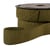 Elastique boxer métallisé vert kaki/or 32mm au mètre