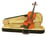 DIMAVERY Violon 4/4 avec archet en étui