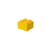 Boîte de rangement LEGO modèle 5706773400324 jaune en polypropylène