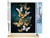 Peinture par Numéro Figured'Art - Papillons féériques - Kit de Loisir Créatif DIY Numéro d'Art Complet - 40x50cm toile roulée + châssis en bois à monter
