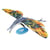 MetalEarth: ICONX - AVATAR 2 / SKIMWING 24,64x20,83x7,37cm, maquette 3D en métal avec 2 feuilles multicolorées, en boîte 13,5x22x2cm, 14+