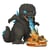 Godzilla - Figurine POP! Premium Godzilla Heat Ray 9 cm - Funko