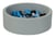 Piscine à balles Aire de jeu + 200 balles noir, blanc, transparent, gris, bleu clair - Velinda