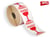 Apli 111634 - Etiquettes de signalisation fragile rouge/verre 70x100mm