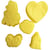 5 Petits moules souples MODELE BELLE