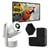 Vidéoprojecteur Android Rechargeable + Mur d’Enceintes Bluetooth + Écran 100 pouces