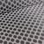 Tissu Jacquard Rayures et pois noirs sur fond Blanc