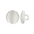 Bouton recouvert satin (11mm - Blanc)