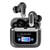 Ecouteurs Bluetooth Or Ecran Tactile ANC Son Immersif Etanche IPX5 Noir YONIS