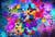 Puzzle 1000 pièces - Flowers and Butterflies - Bluebird Puzzle