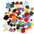 Mosaïques en papier cartonné, carré, dim. 10+15+20 mm, 180 gr/ 1 Pq.