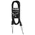 Plugger, câble guitare instrument Jack mâle mono 6,35mm vers Jack mâle mono 6,35mm. Compatible Ampli, basse, guitare, haut-parleur, appareil DJ, synthé et autres. Longueur 1,5 mètre