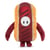 Fall Guys - Peluche Hot Dog 30 cm
