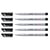 Lot de 5 feutres pour transparent OHPen encre soluble pointe fine - STABILO - Noir