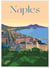 Affiche ville Naples | A3 : 29,7x42cm