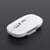 Souris Gaming Sans Fil Silencieuse 7 Boutons RGB Rechargeable Bluetooth Blanc YONIS