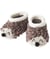 Kit Crochet Baby Booties - Hérisson de Rico Design : Des chaussons douillets et originaux pour bébé Marron