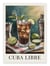 Affiche 30 x 40 cm - Cuba Libre - Andreas Magnusson
