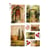 1 feuille de papier de riz 22.5 x 32 cm découpage collage Paper Designs NATURE 0111
