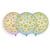 3 Ballons Fleurs Ø48cm