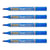 Lot de 5 marqueurs permanents PENTEL N850 - Bleu - Pointe conique 4,2 mm