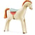Ballon Aluminium Géant Cheval & Équitation - Cheval Blanc   86 cm