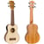 Flight Music DUS320CEQ - Ukulélé électro-acoustique - Soprano - 4 cordes