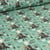 Tissu Coton imprimé  Drago Malefoy Kawai sur fond Vert menthe