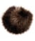 Pompons Premium Fausse Fourrure - 10cm de diamètre - Rico Design 4 Brun fonce